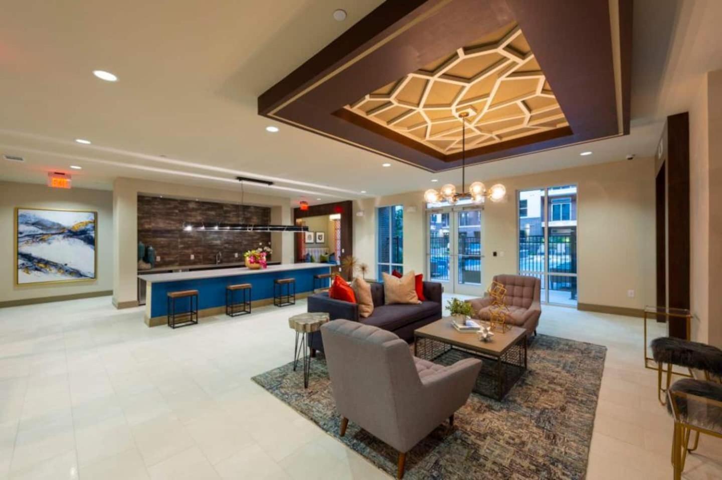 Downtown Apt Free Parking - Pool - Gym - Fully Kitchen Houston Bagian luar foto
